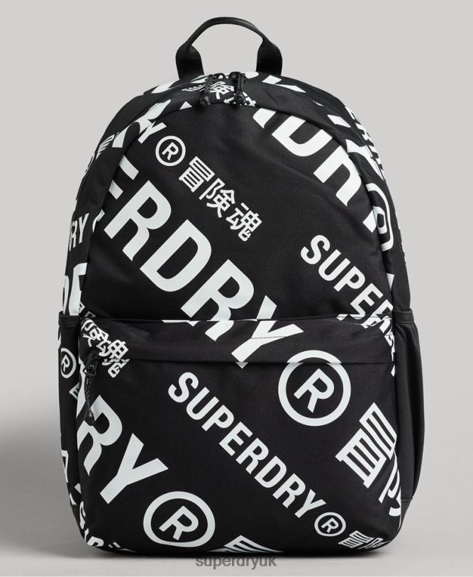 Essential Montana Backpack Men Black Accessories Superdry 66N8N1733