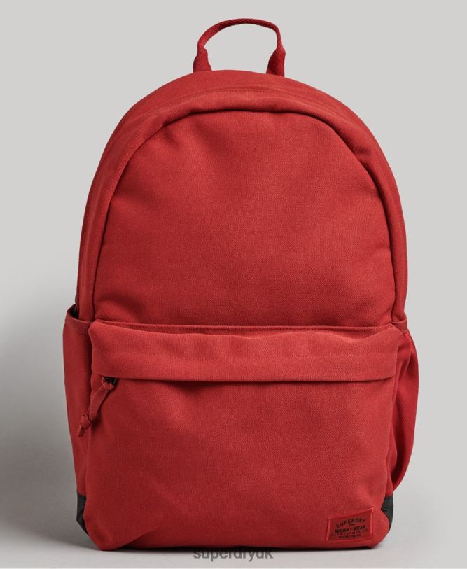 Essential Montana Backpack Men Red Accessories Superdry 66N8N6368