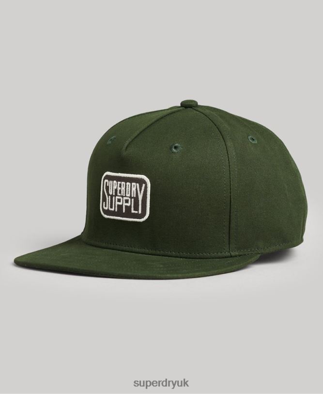 B-Boy Cap Men Green Accessories Superdry 66N8N1746