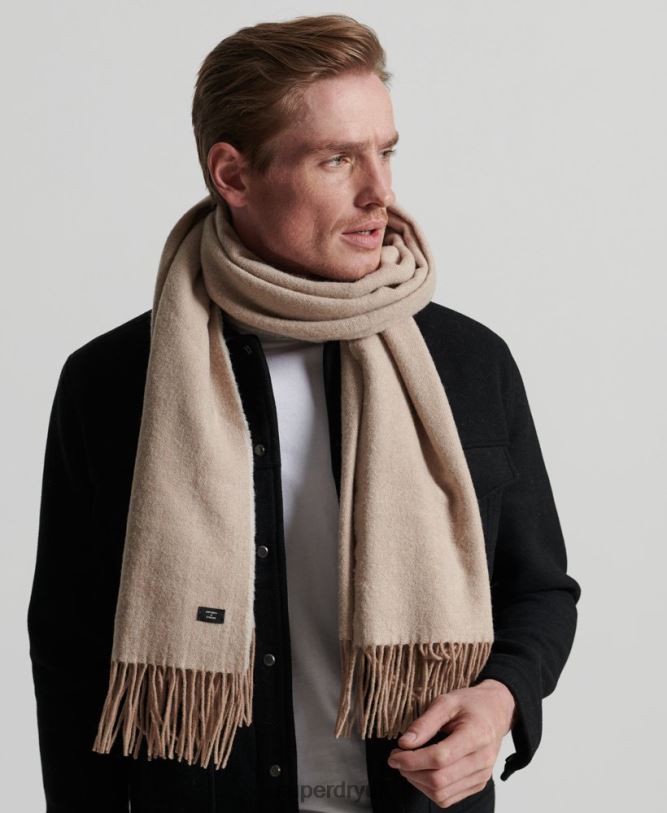 Studio Scarf Men Nude Accessories Superdry 66N8N1785