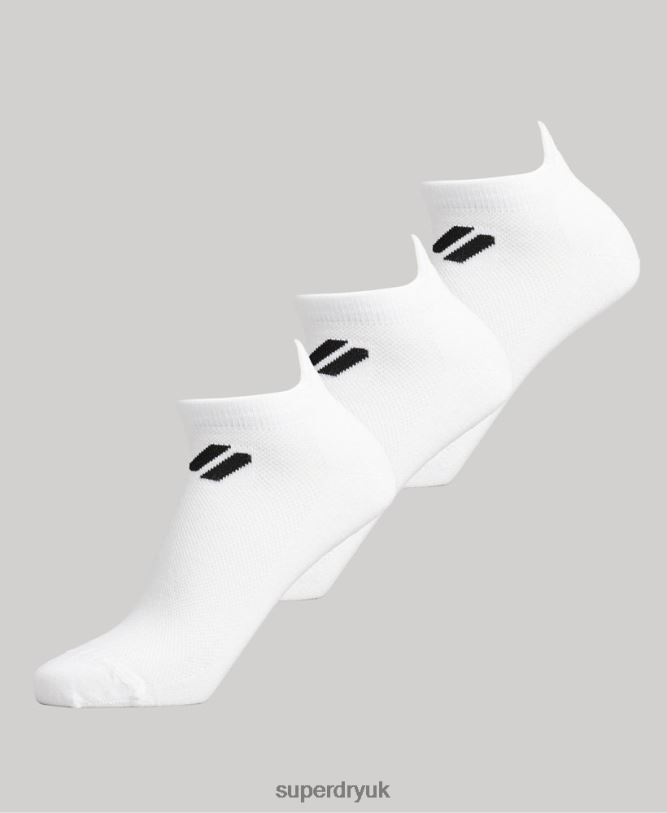 Coolmax Ankle Socks Men White Accessories Superdry 66N8N1432