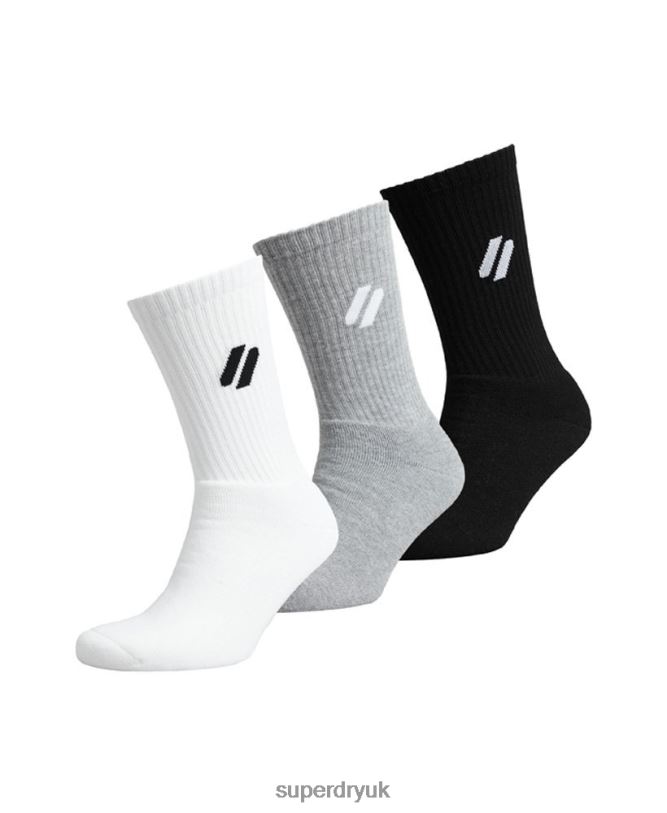 Coolmax Crew Socks Men White Accessories Superdry 66N8N1425