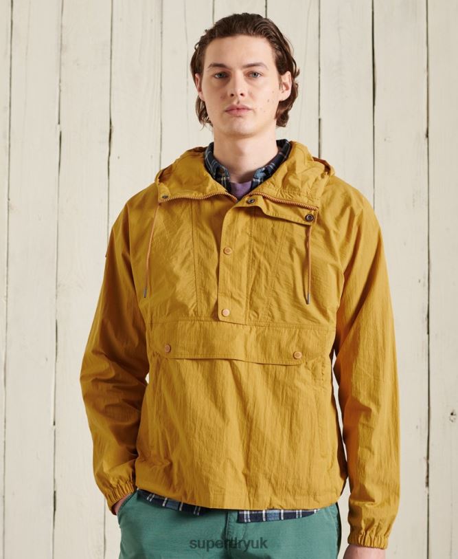 Mountain Casual Jacket Men Yellow Clothing Superdry 66N8N4667