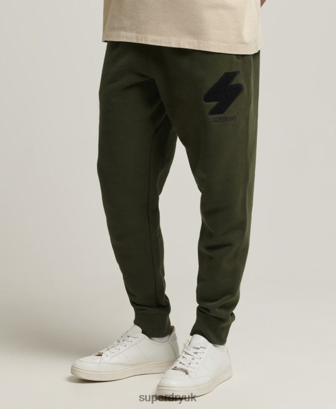 Code Classic Chenille Joggers Men Green Clothing Superdry 66N8N6427