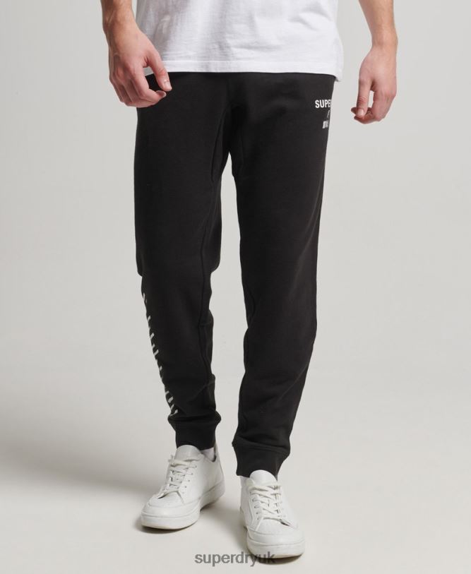 Code Core Sport Joggers Men Black Clothing Superdry 66N8N6377