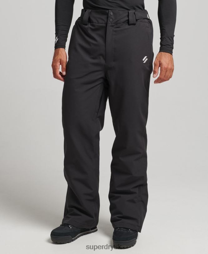 Core Snow Pants Men Black Clothing Superdry 66N8N1385