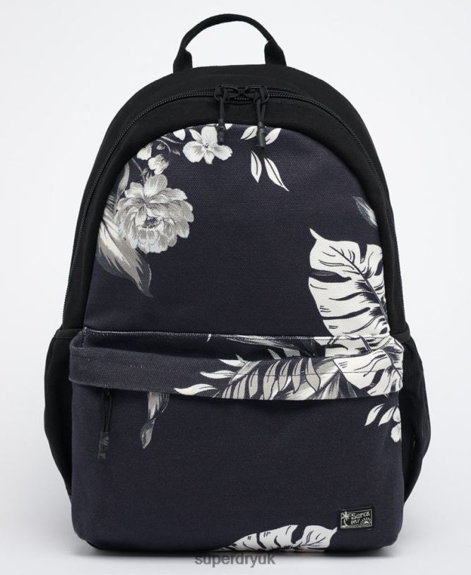 Cali Print Montana Rucksack Women Black Accessories Superdry 66N8N6615