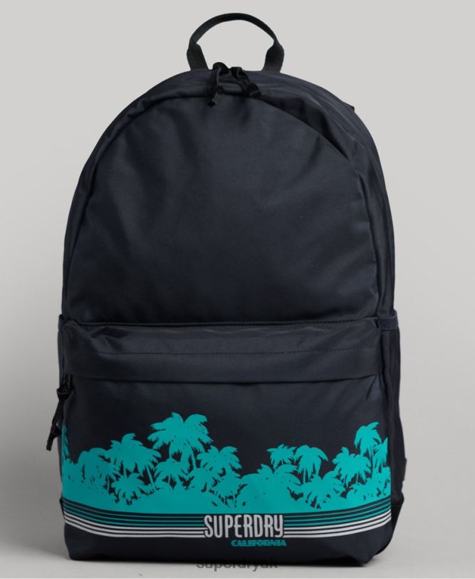 Graphic Montana Backpack Women Navy Accessories Superdry 66N8N1759