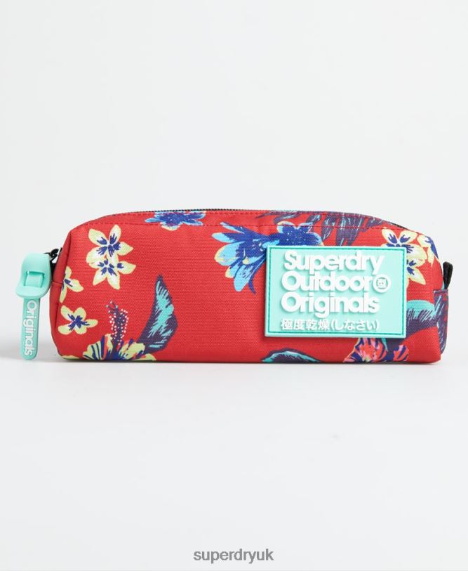 Hawaiian Montana Pencil Case Women Red Accessories Superdry 66N8N6678