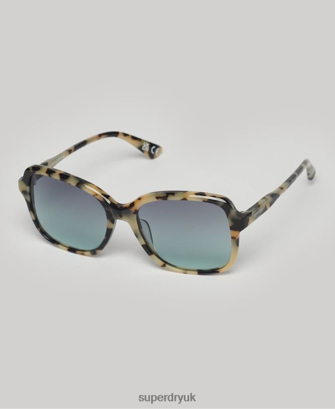 SDR Arion Sunglasses Women Beige Accessories Superdry 66N8N2083