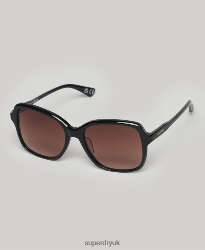 SDR Arion Sunglasses Women Black Accessories Superdry 66N8N2082