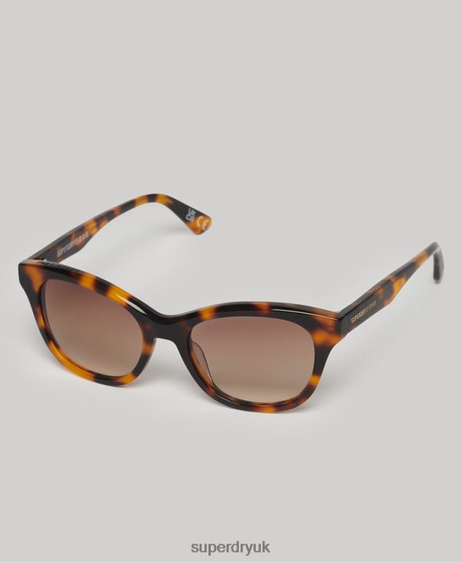 SDR Britanny Sunglasses Women Brown Accessories Superdry 66N8N2085