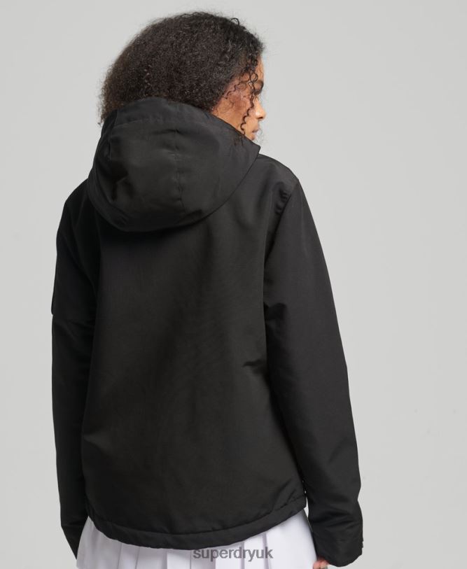 Hooded Ultimate SD-Windbreaker Women Black Clothing Superdry 66N8N3806