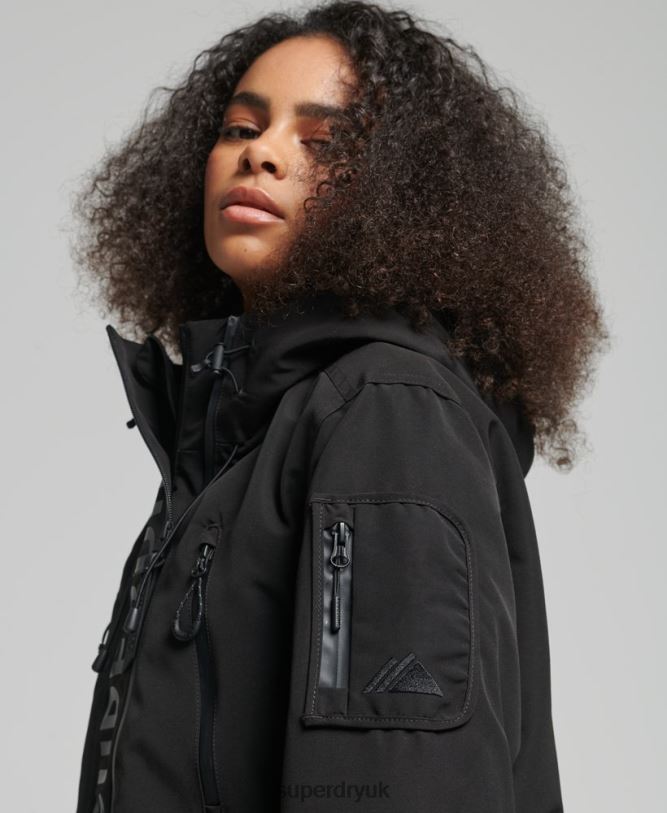 Hooded Ultimate SD-Windbreaker Women Black Clothing Superdry 66N8N3806