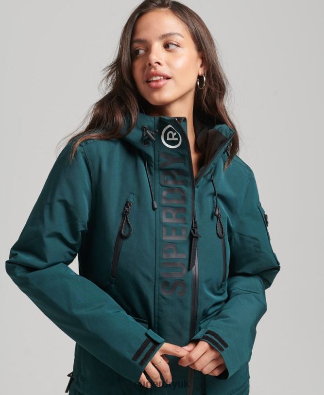 Hooded Ultimate SD-Windbreaker Women Green Clothing Superdry 66N8N3629