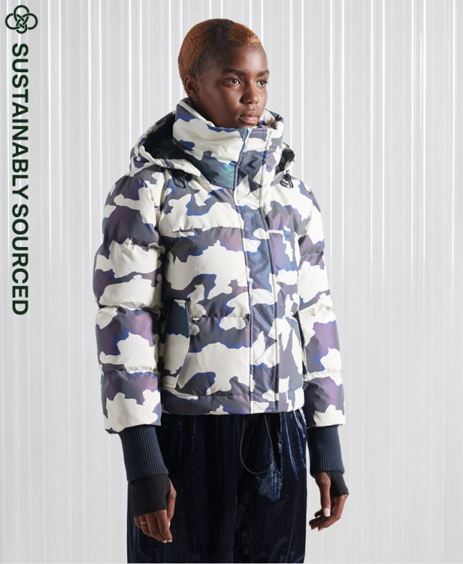 Limited Edition SDX Reflective Jacket Women Multi Clothing Superdry 66N8N5622