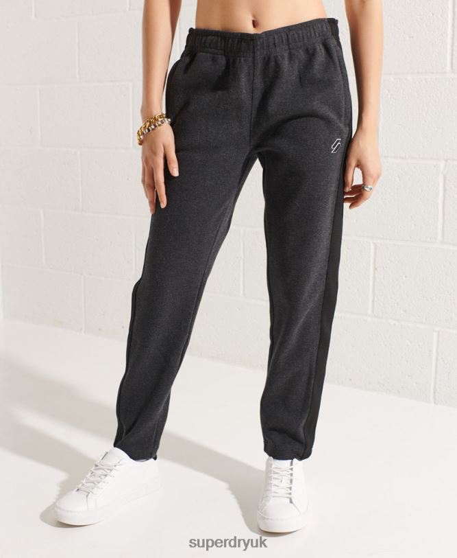 Code Trackpants Women Dark Grey Clothing Superdry 66N8N6605