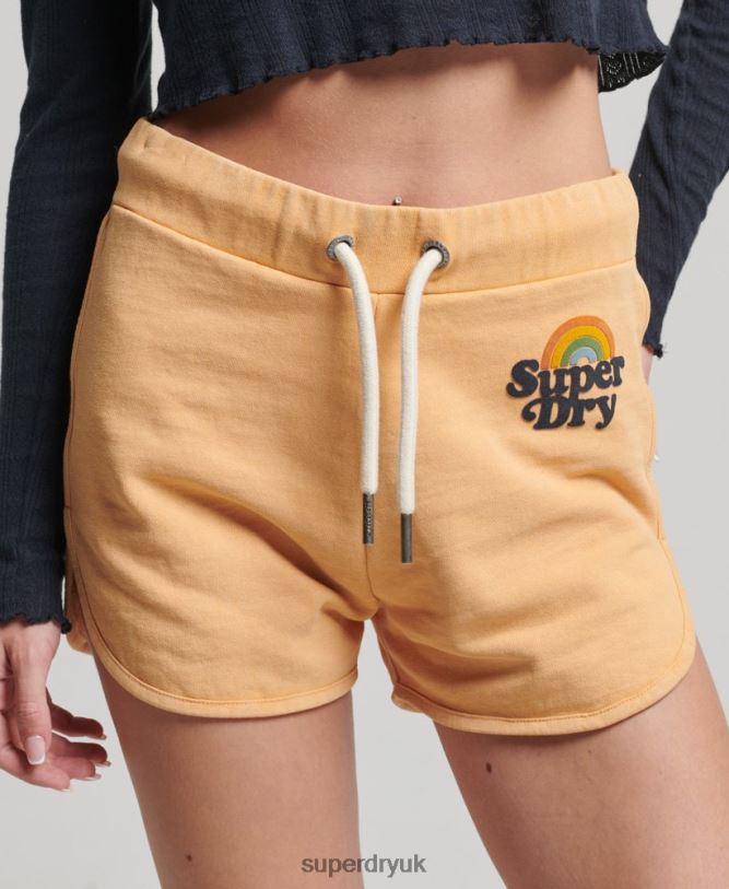 Rainbow Shorts Women Brown Clothing Superdry 66N8N2167