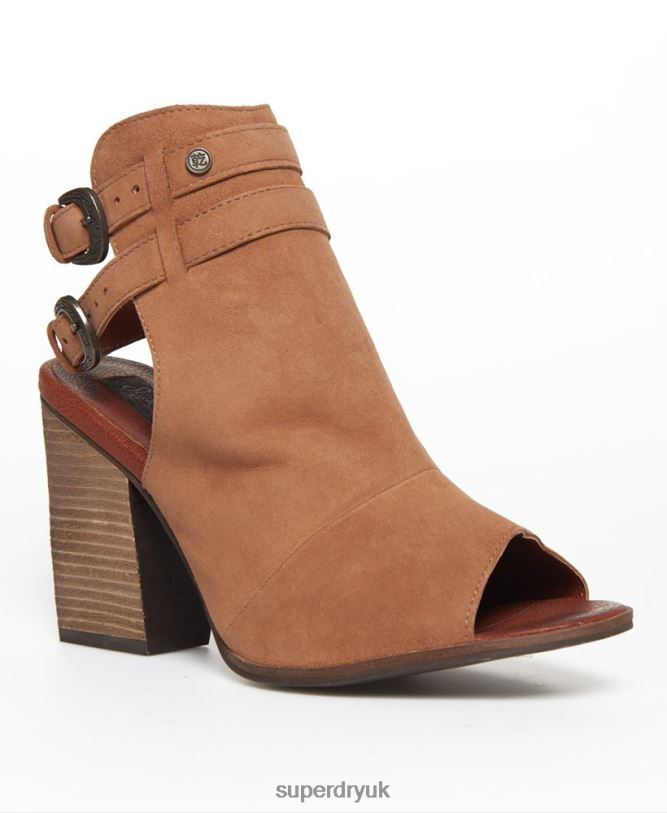 Camylla Heel Shoes Women Brown Shoes Superdry 66N8N4429