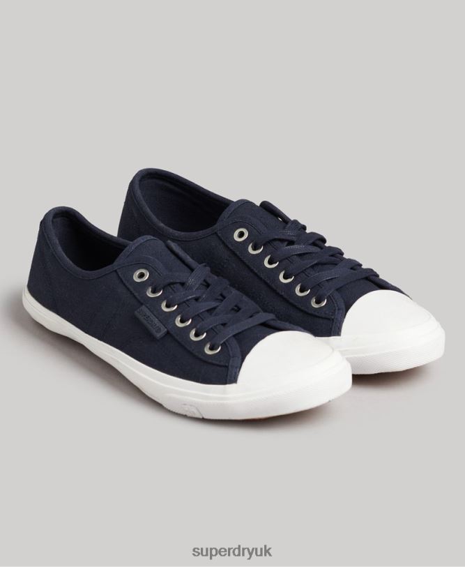 Low Pro Classic Sneakers Women Navy Shoes Superdry 66N8N4358