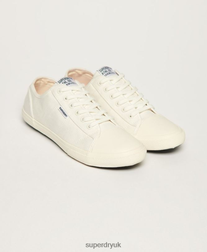 Vegan Low Pro Classic Sneakers Women White Shoes Superdry 66N8N2113
